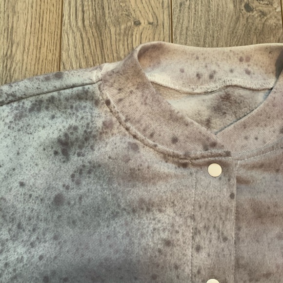 Tie Dye Crop Jacket - Picture 4 of 5